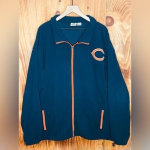 Chicago Bears majestic zip up please 4xlt